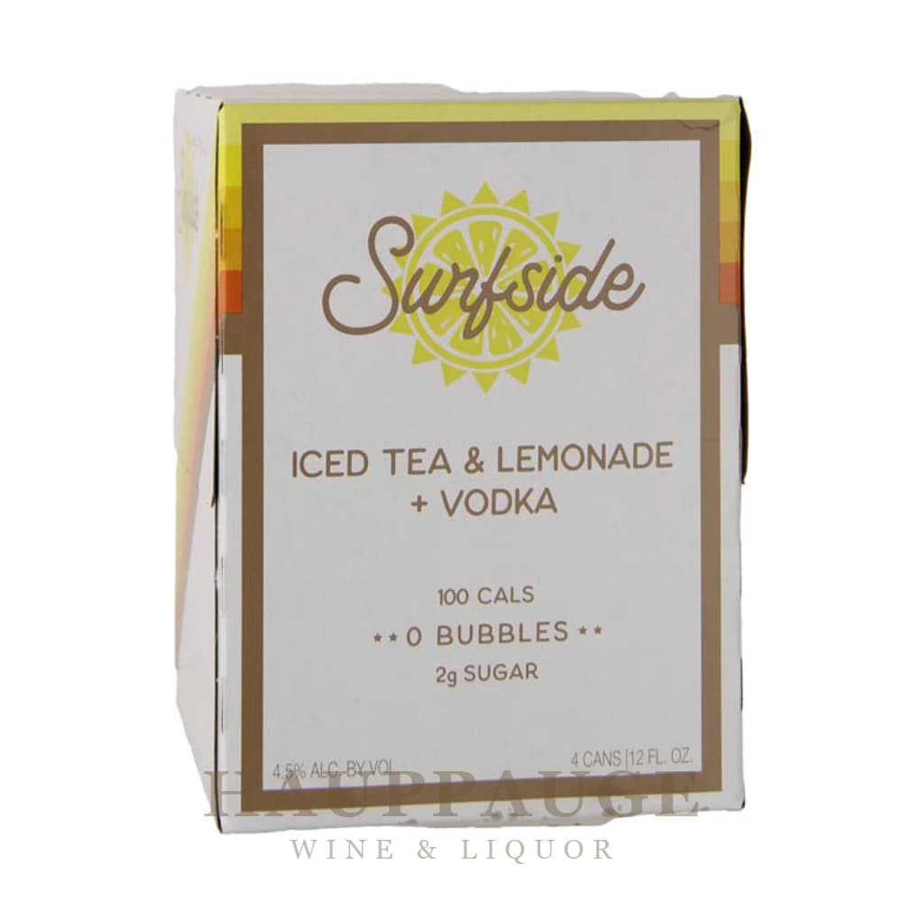 Surfside Iced Tea & Lemon 4pk, 375mL