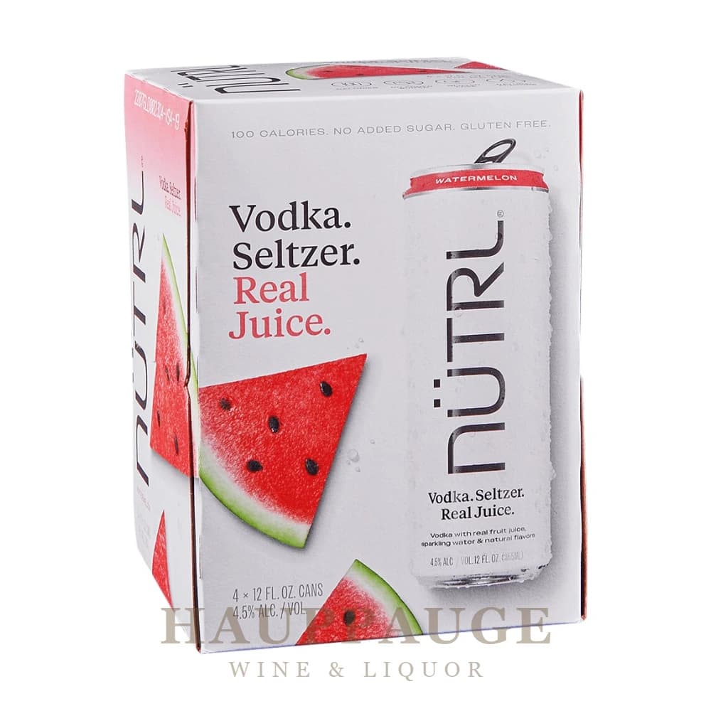 Nutrl Watermelon Seltzer, 375mL
