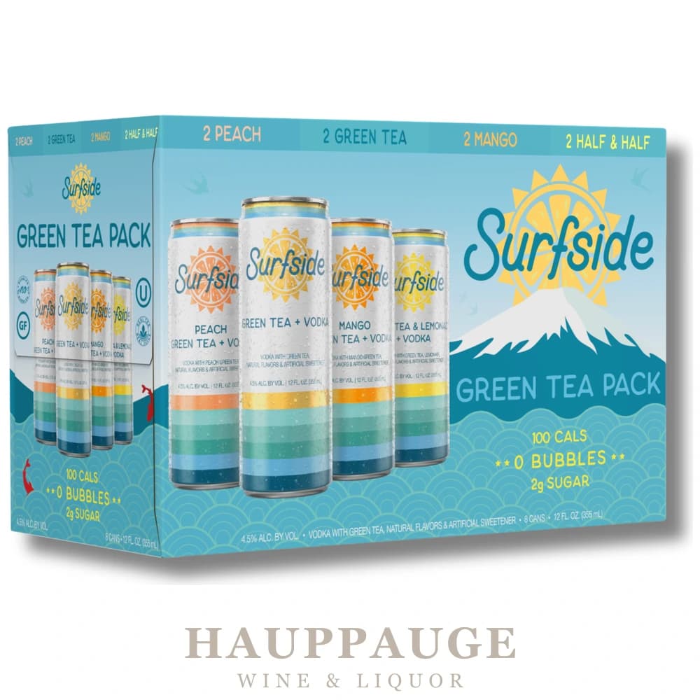 Surfside Green Tea Variety 8pk, 375mL