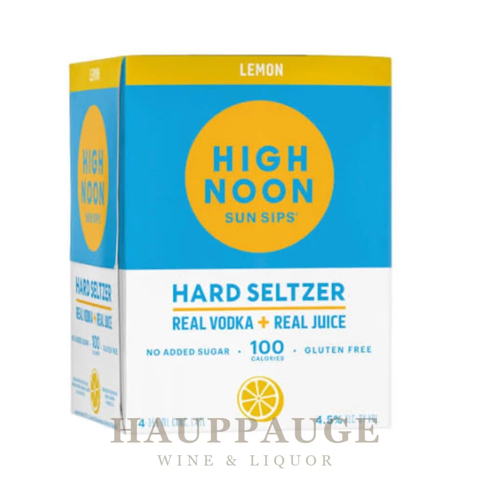 High Noon Lemon 4pk, 375mL