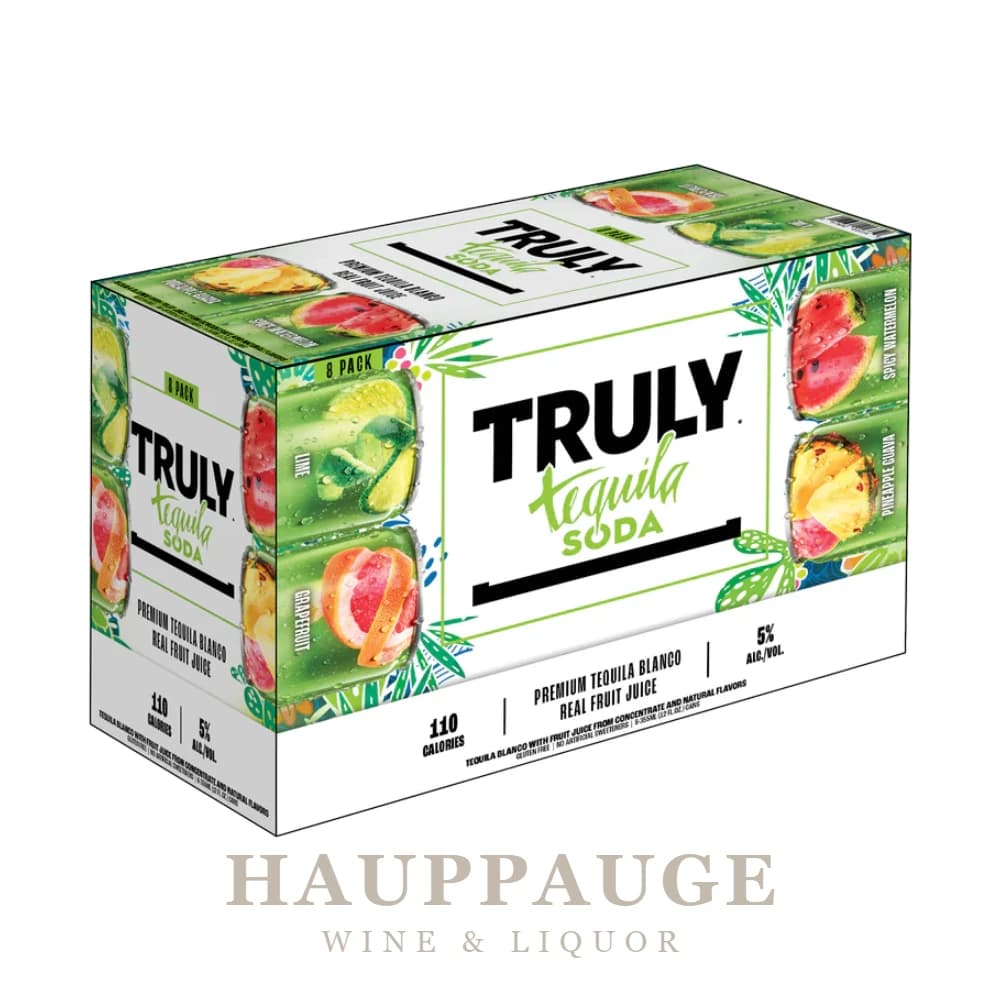Truly Tequila Soda 8pk, 375mL