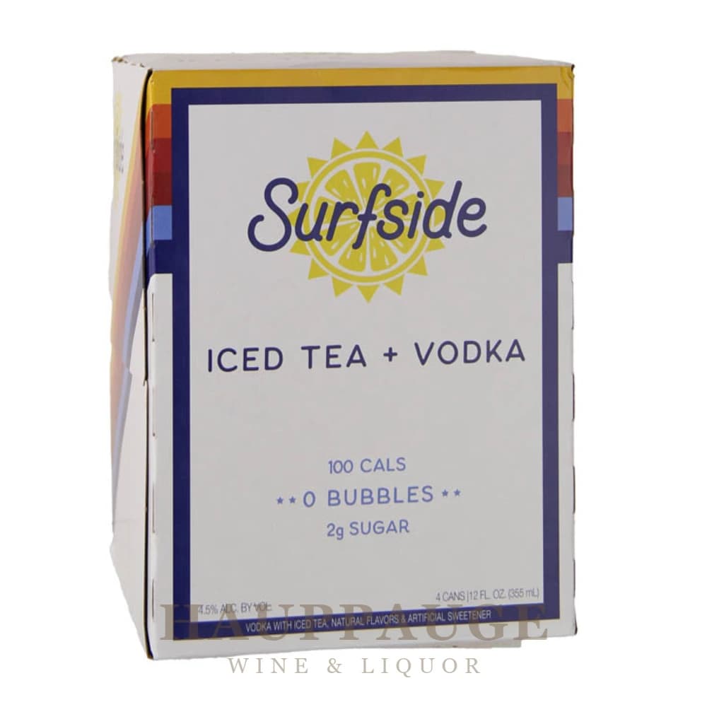 Surfside Iced Tea 4pk, 375mL