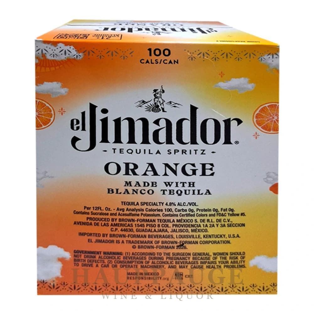 El Jimador Orange Tequila Spritz, 375mL