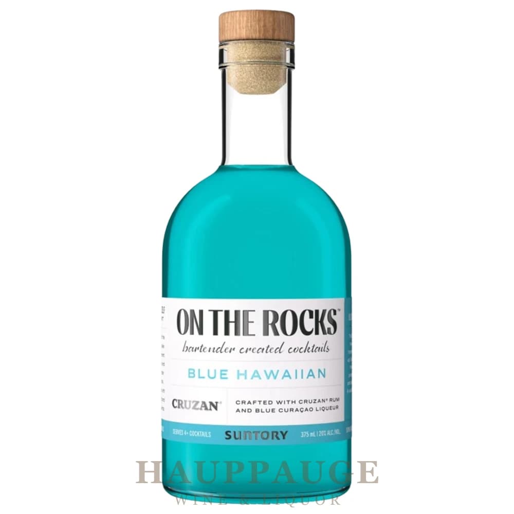 On The Rocks Blue Hawaiian, 375mL