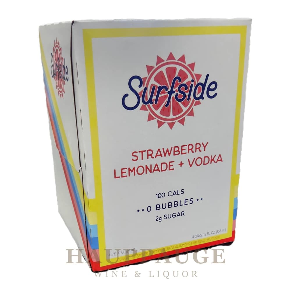 Surfside Strawberry Lemon 4pk, 375mL