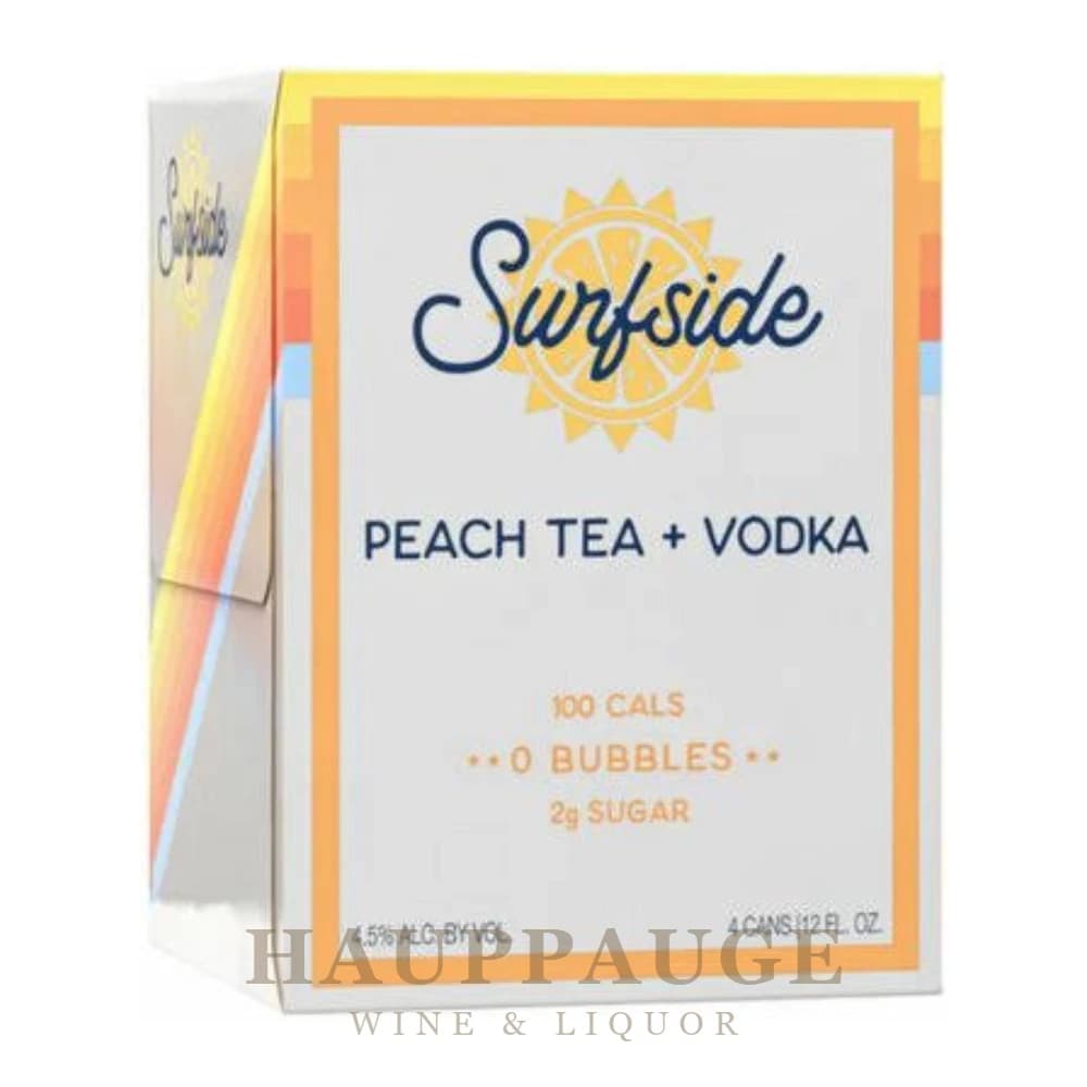 Surfside Peach Tea 4pk, 375mL