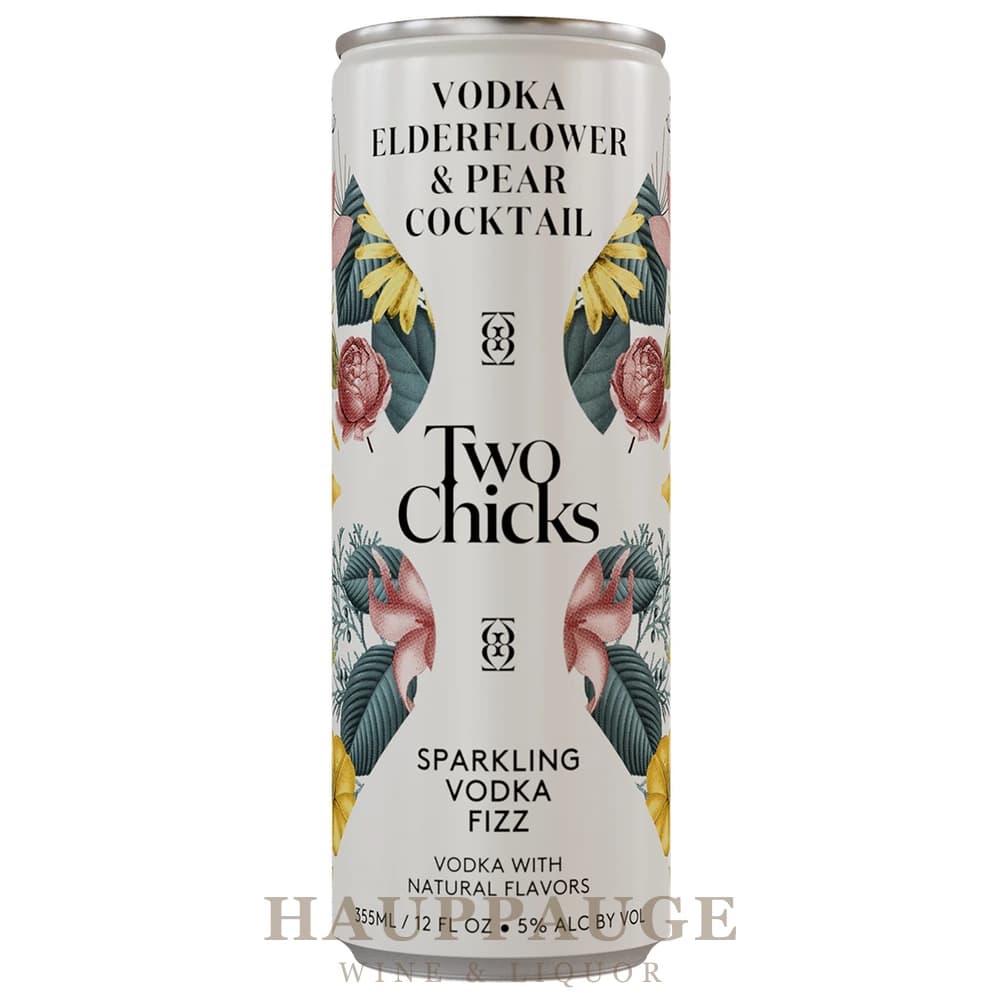 Two Chicks Cocktails Sparkling Vodka Fizz, 12oz