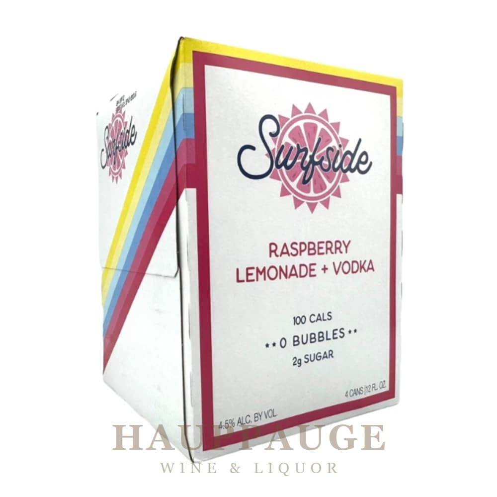 Surfside Rasberry Lemonade 4pk, 375mL