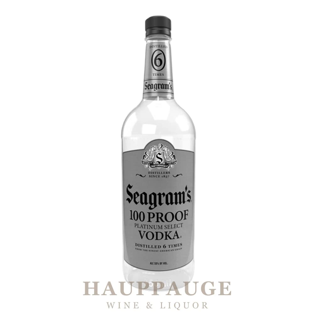 Seagram's Platinum Vodka 100 Proof