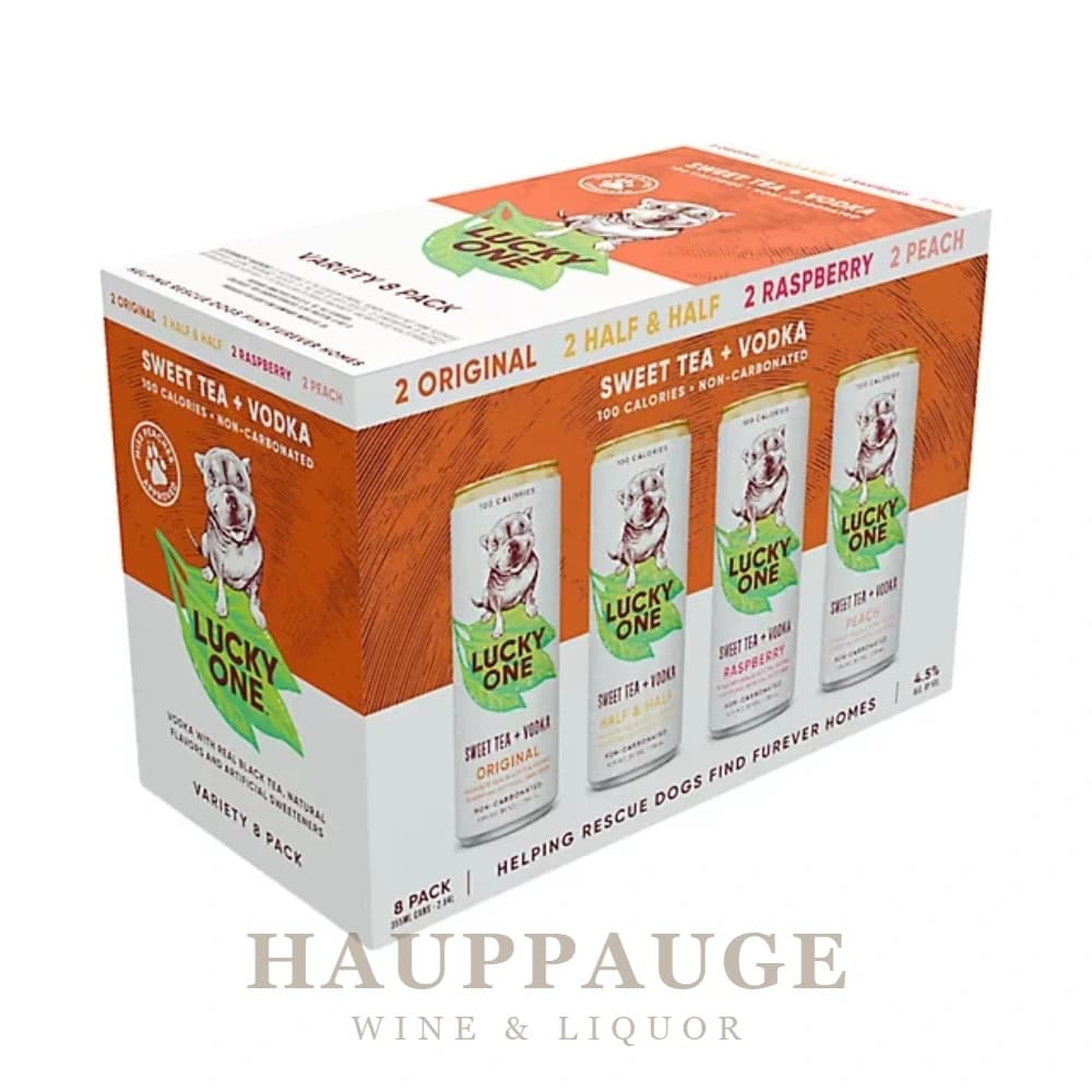 Lucky One Sweet Tea 8pk, 375mL