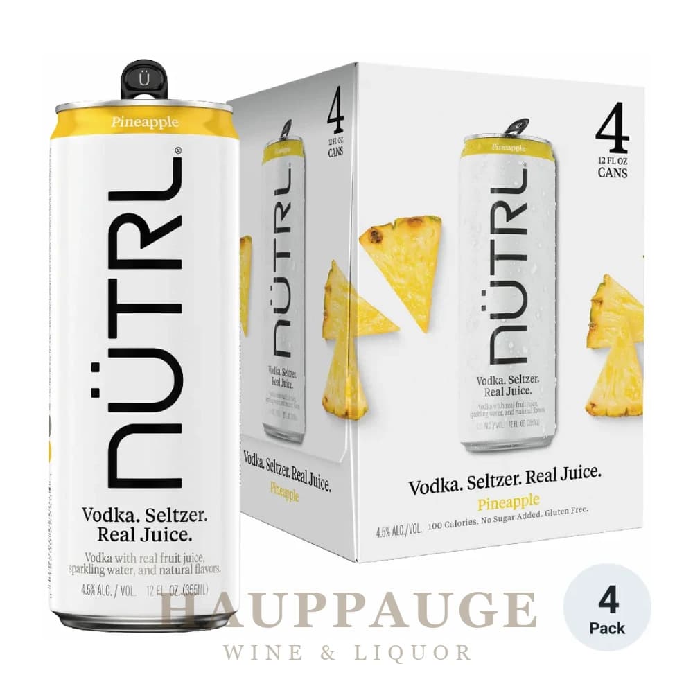 Nutrl Pineapple Seltzer, 375mL