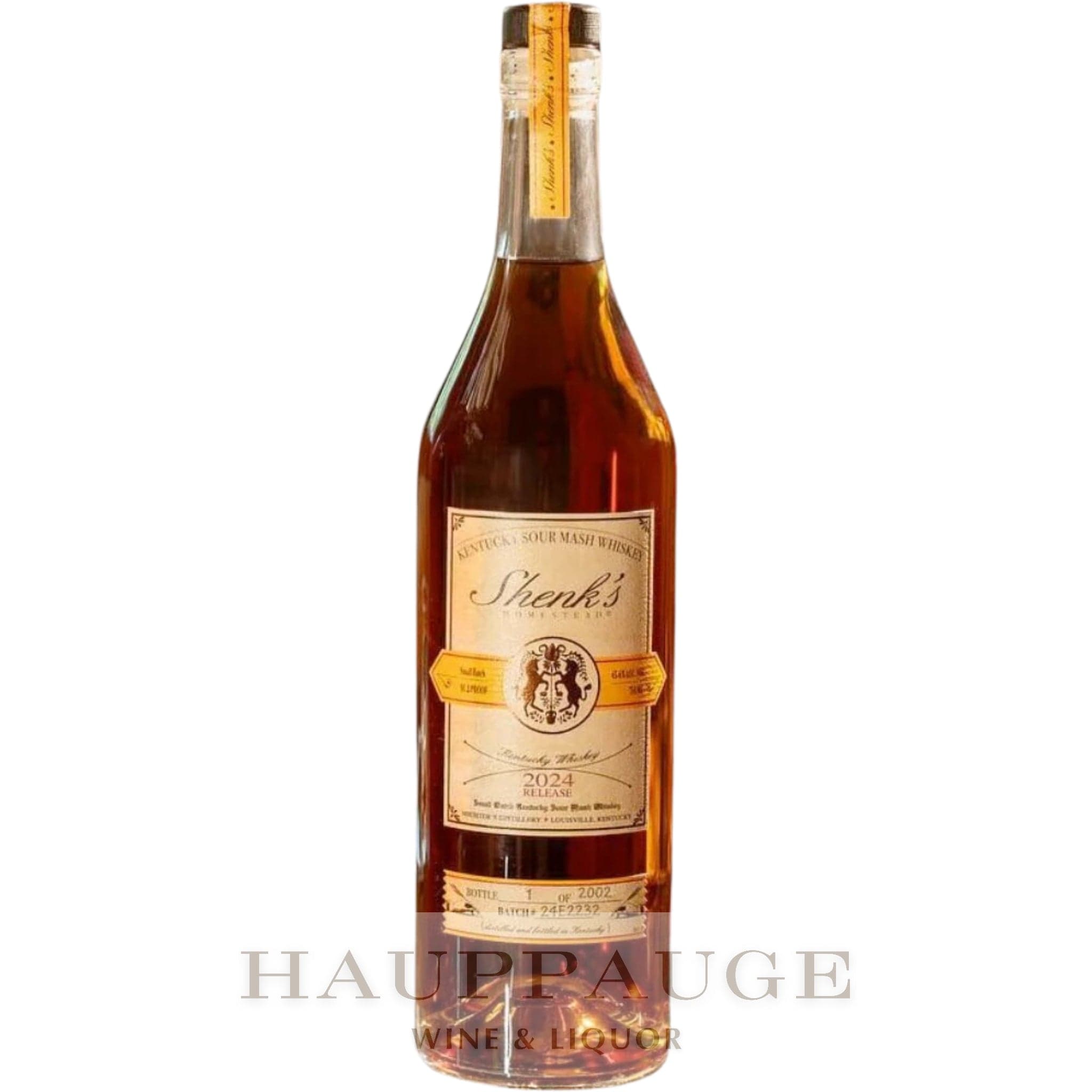 Shenk's Homestead Sour Mash Whiskey 2024, 750mL