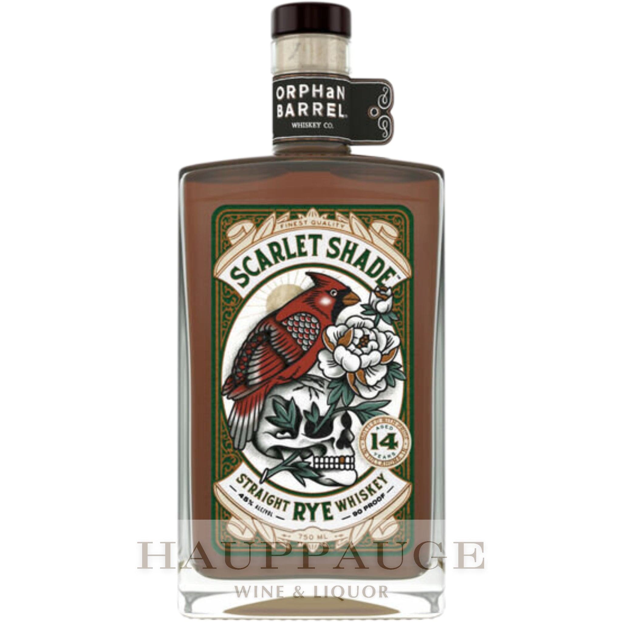 Orphan Barrel Scarlet Shade Straight Rye Whiskey Aged 14 Years, 750mL