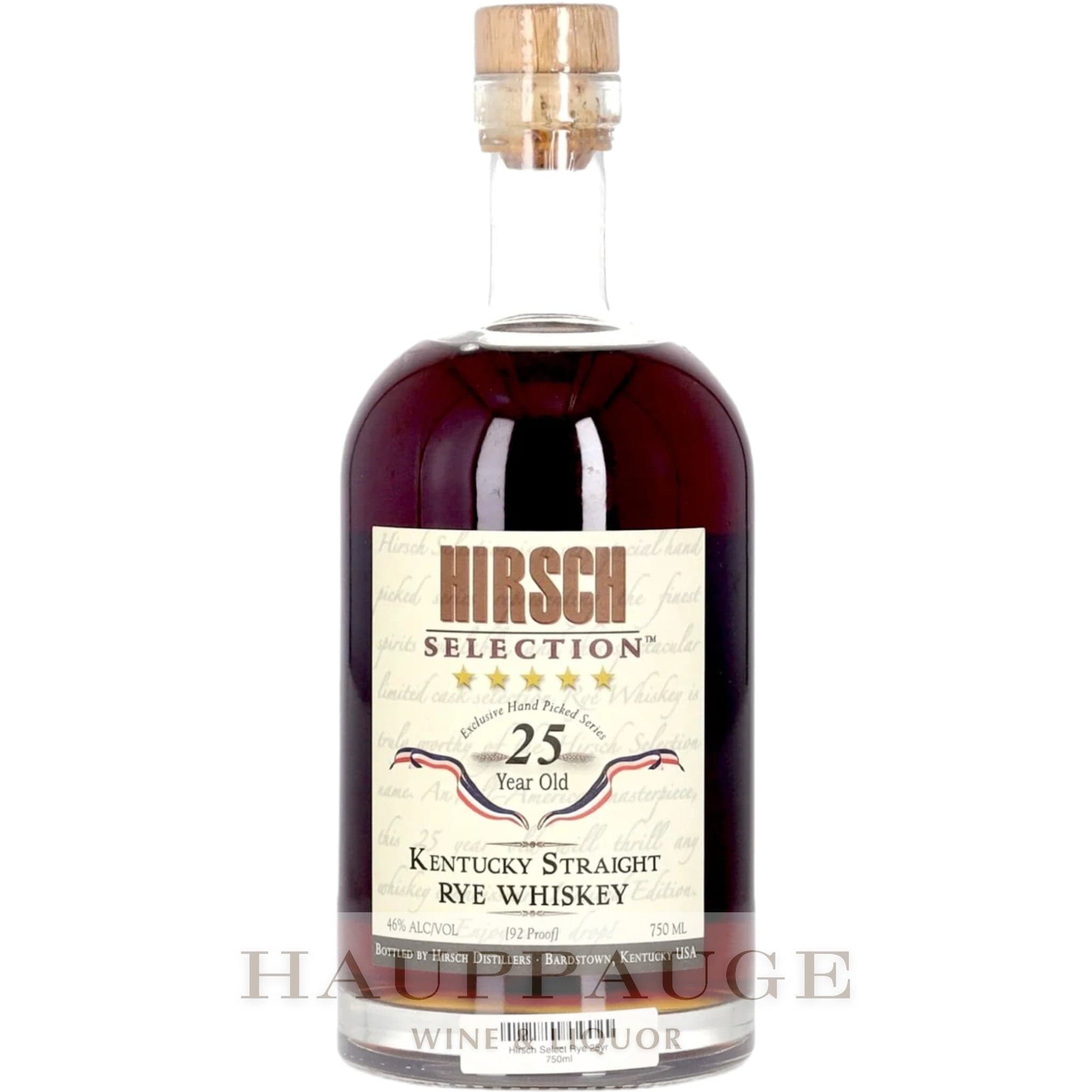 Hirsch Selection 25-Year-Old Kentucky Straight Rye Whiskey (92 Proof)