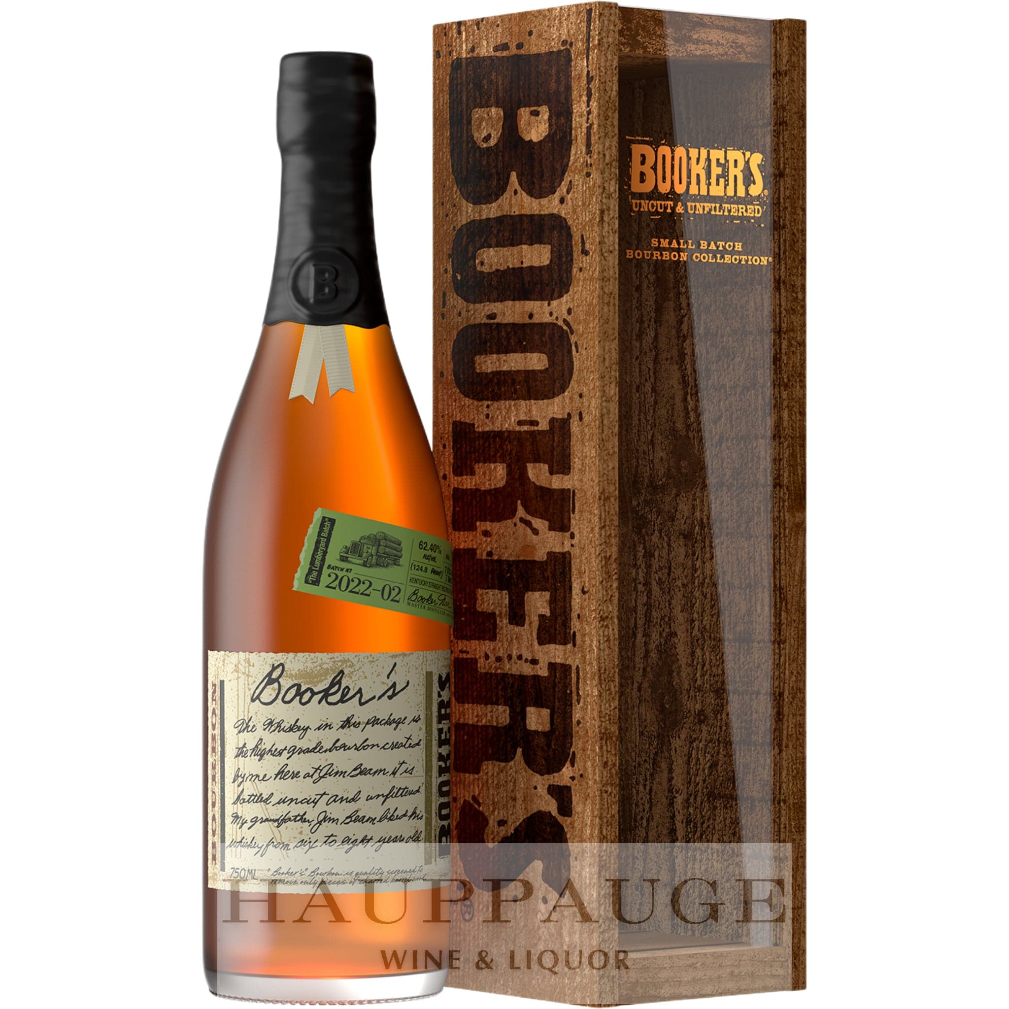 Booker's 2022-02 "The Lumberyard Batch" Bourbon, 750mL