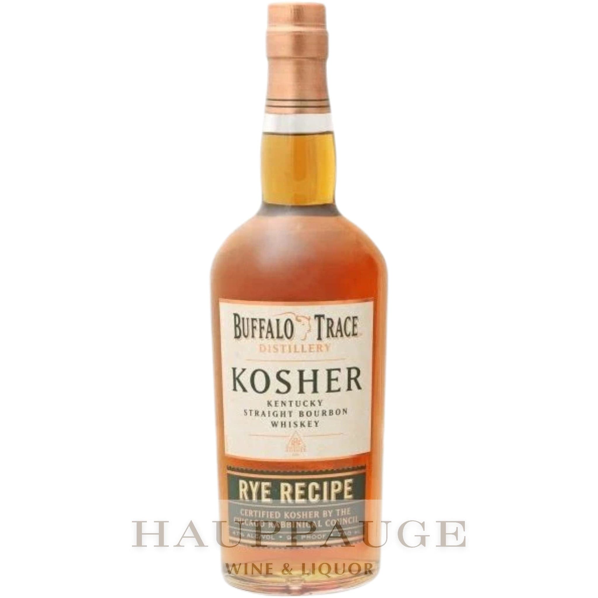 Buffalo Trace Kosher Rye Bourbon, 750mL
