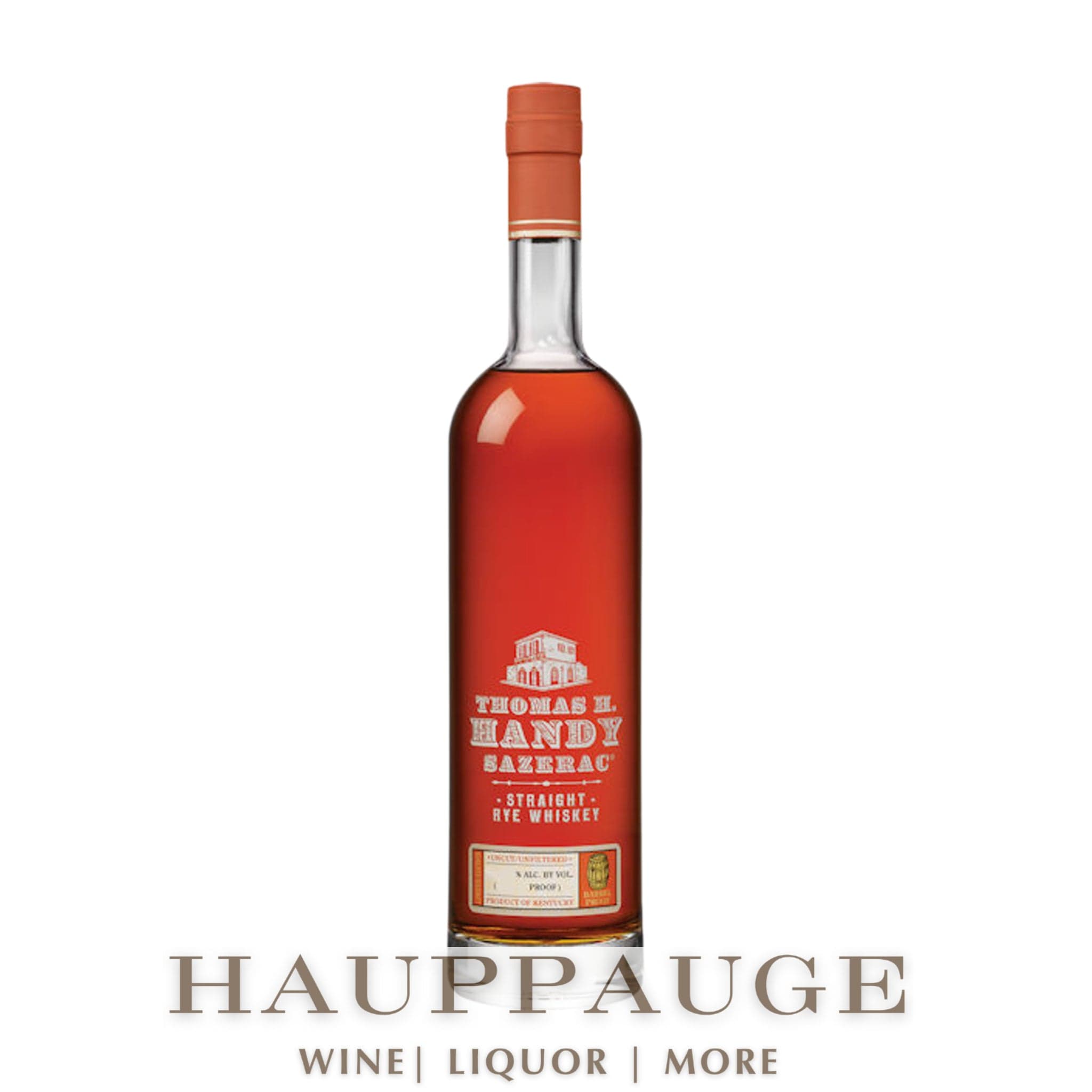 Thomas H. Handy Sazerac Straight Rye Whiskey, 750mL