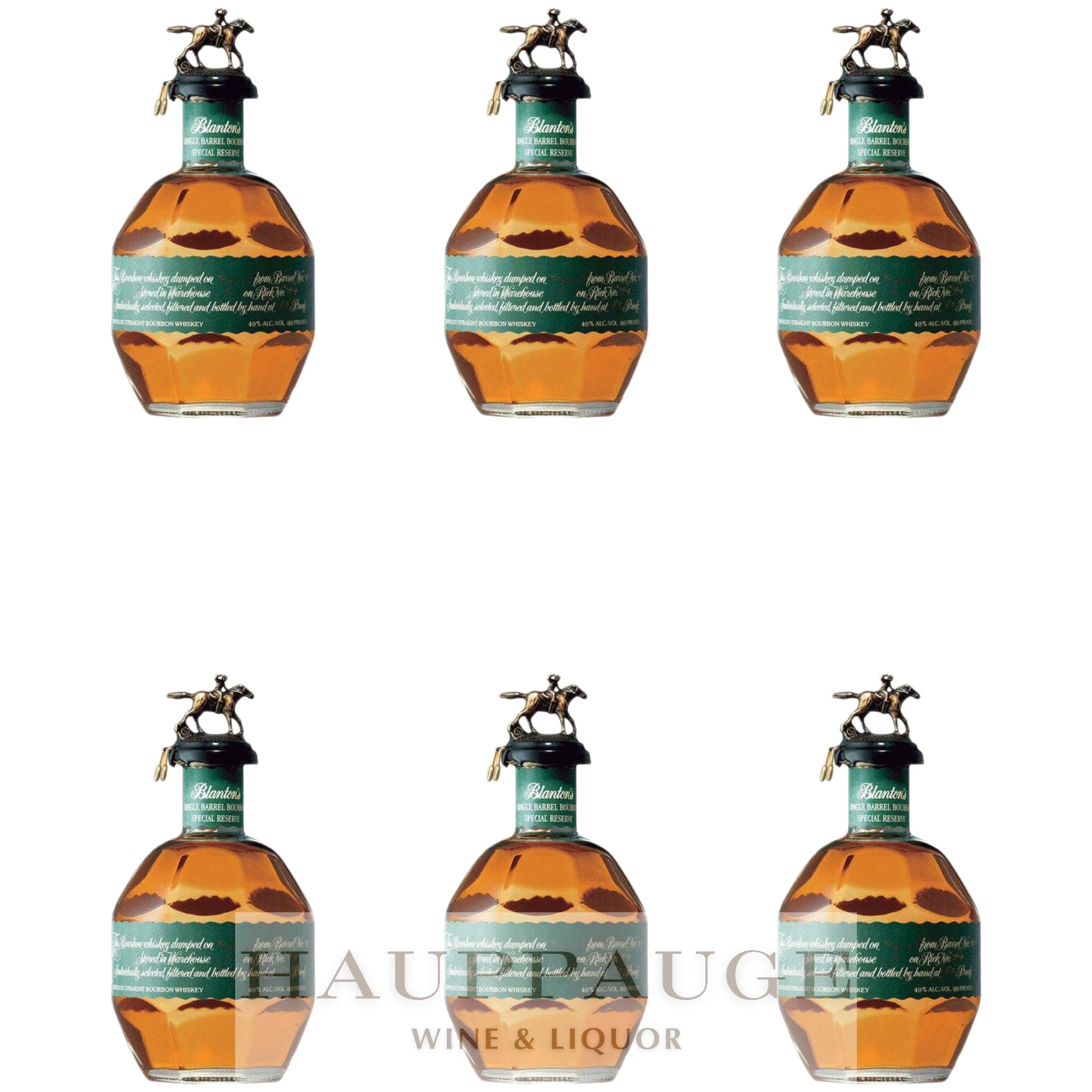 Blanton's Special Reserve Bourbon 700ML (6 Bottles), 700mL