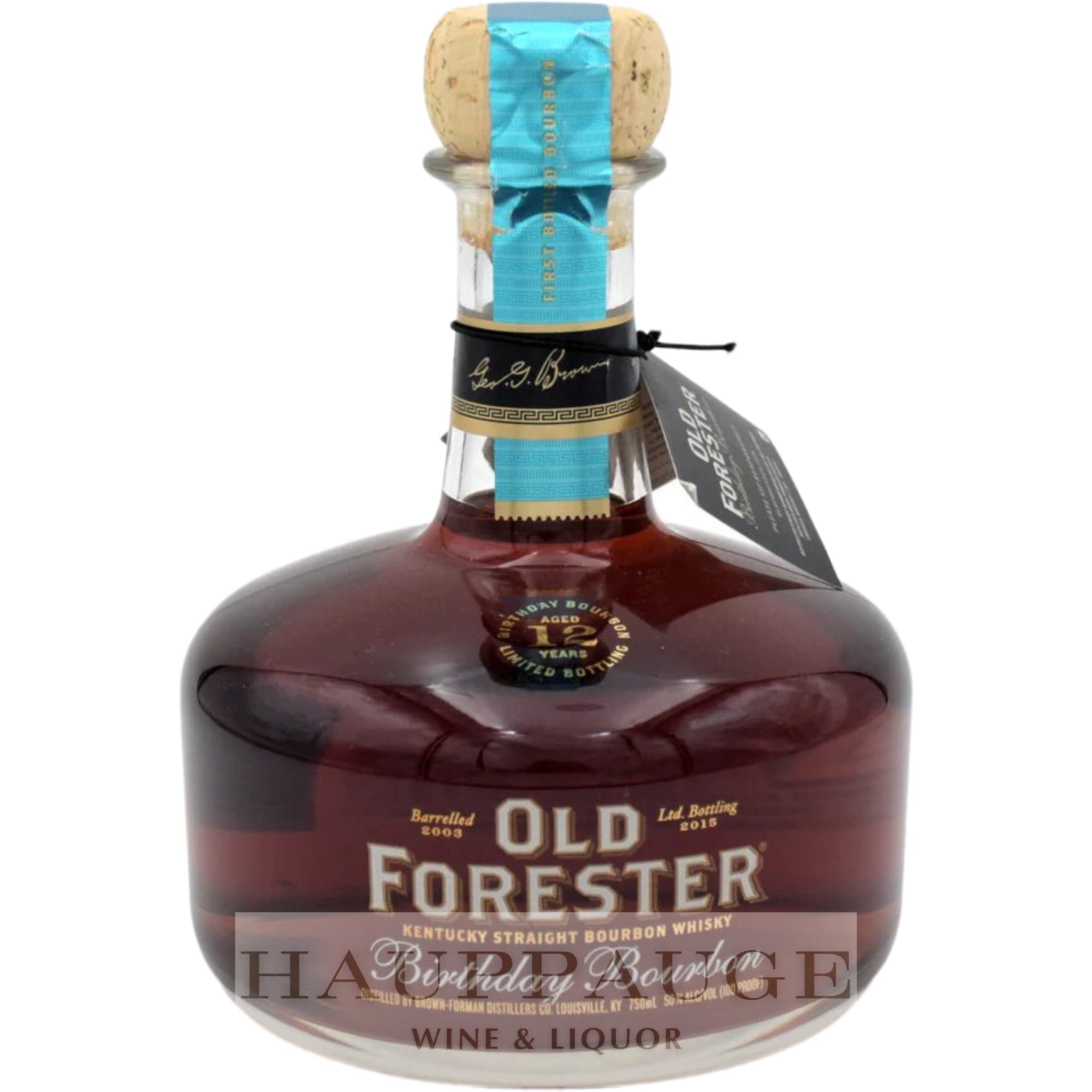 Old Forester Birthday Bourbon 2015 Release, 750mL