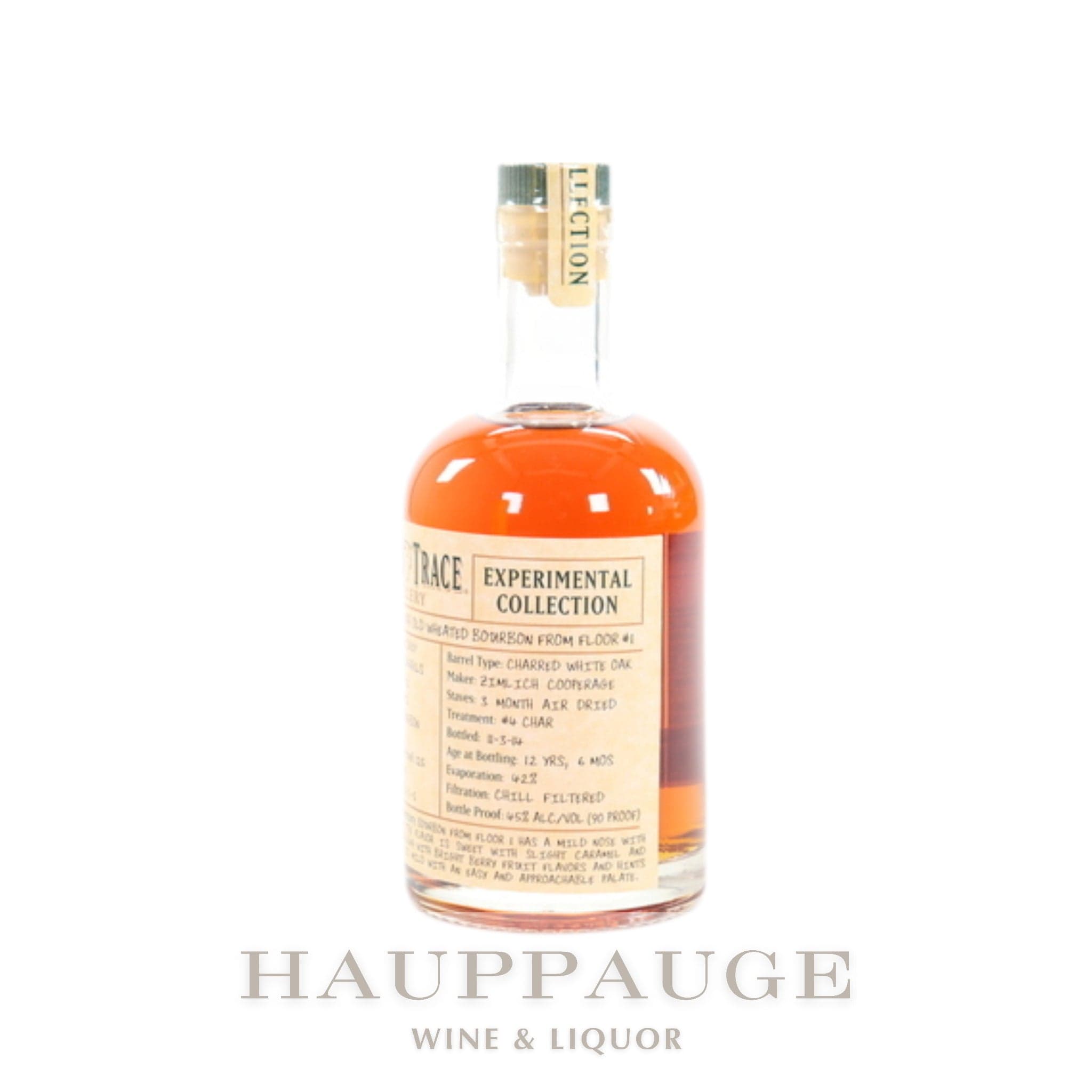 Buffalo Trace Experimental Collection 2014 - 12-Year Wheated Bourbon from Floor #1 (1 of 3), 375mL