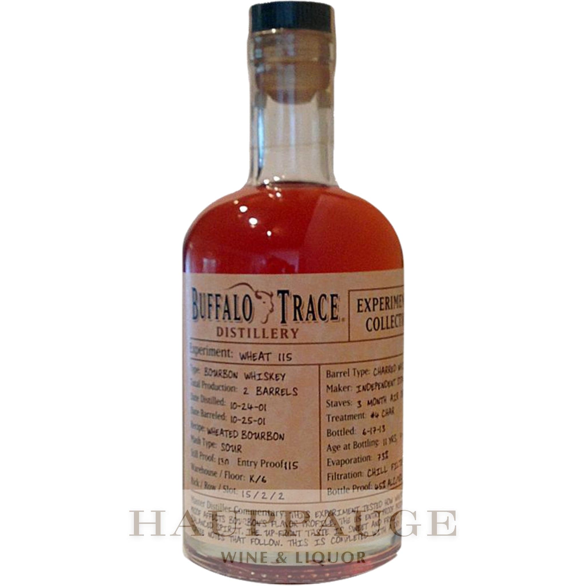 Buffalo Trace Experimental Collection 2013 - Wheat 115 (3 of 4), 375mL