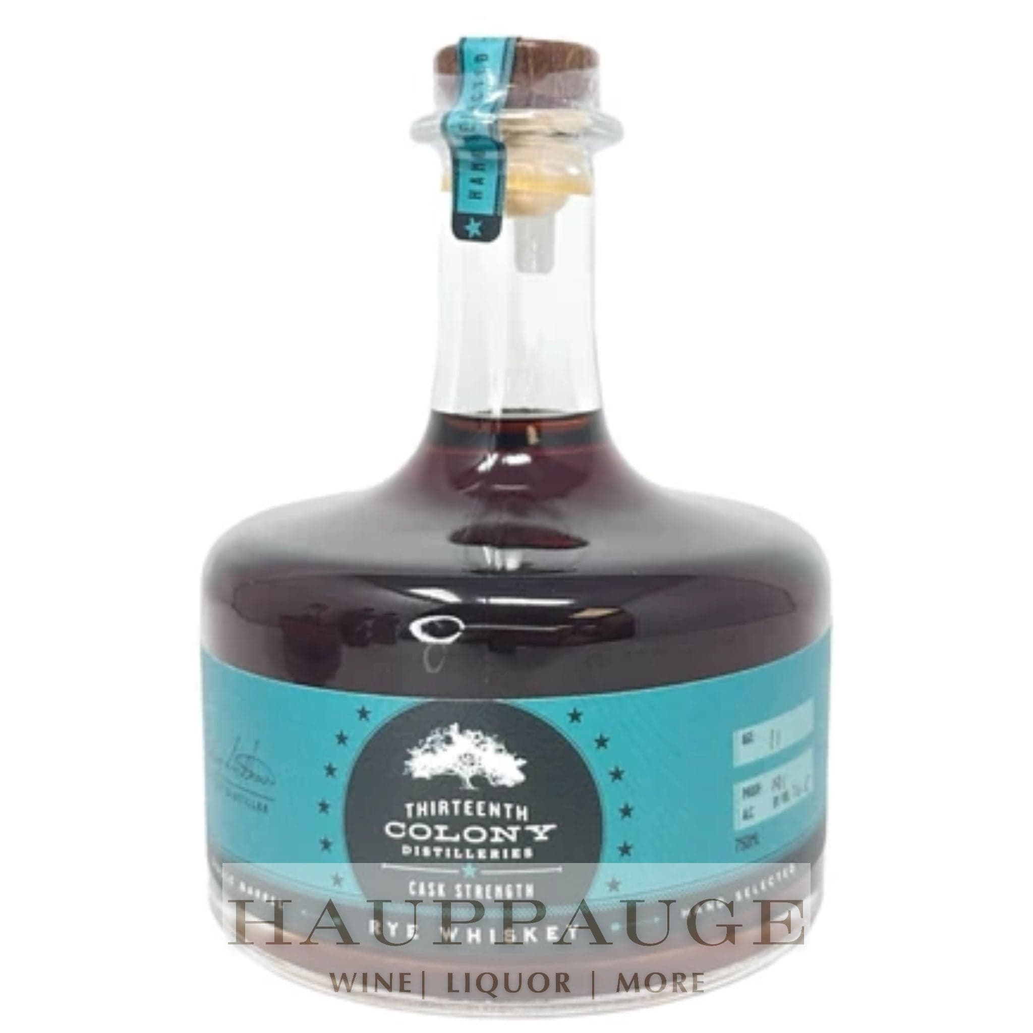 Thirteenth Colony - 13th Colony Cask Strength Rye Whiskey, 750mL