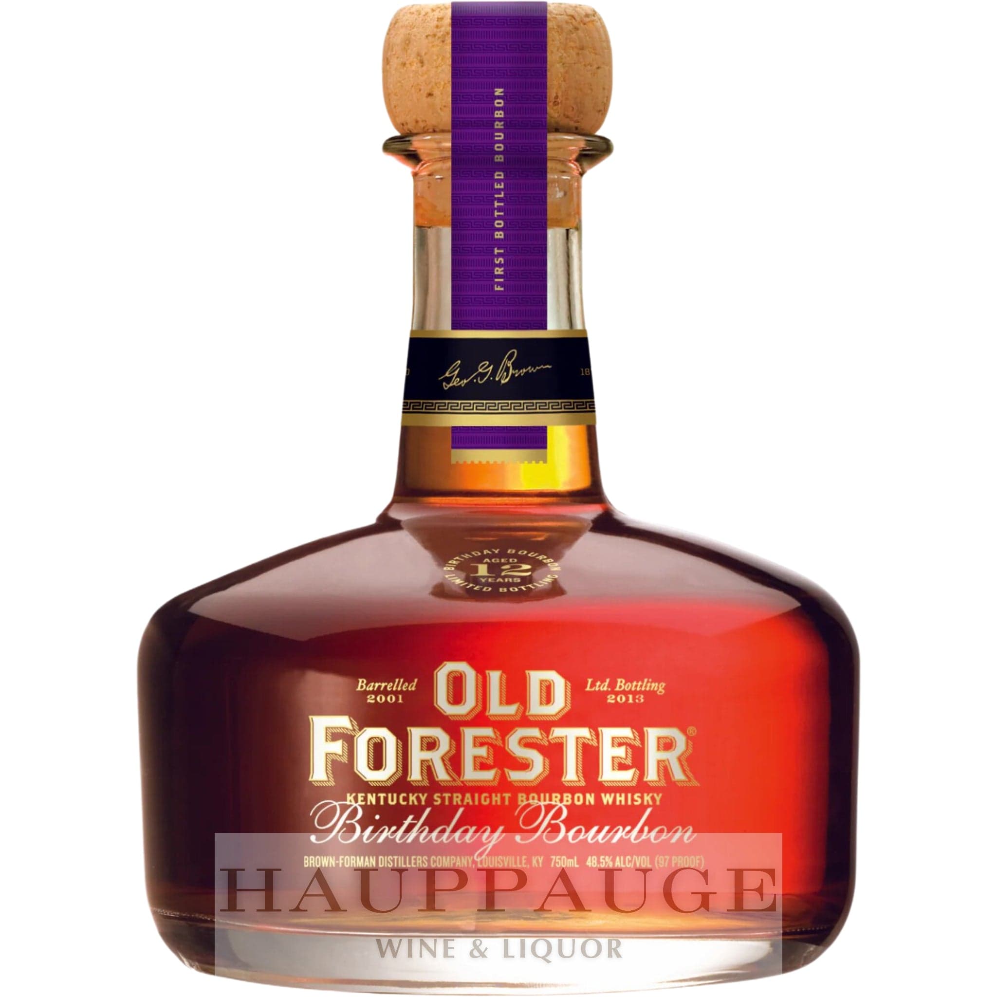 Old Forester Birthday Bourbon 2013 Release, 750mL