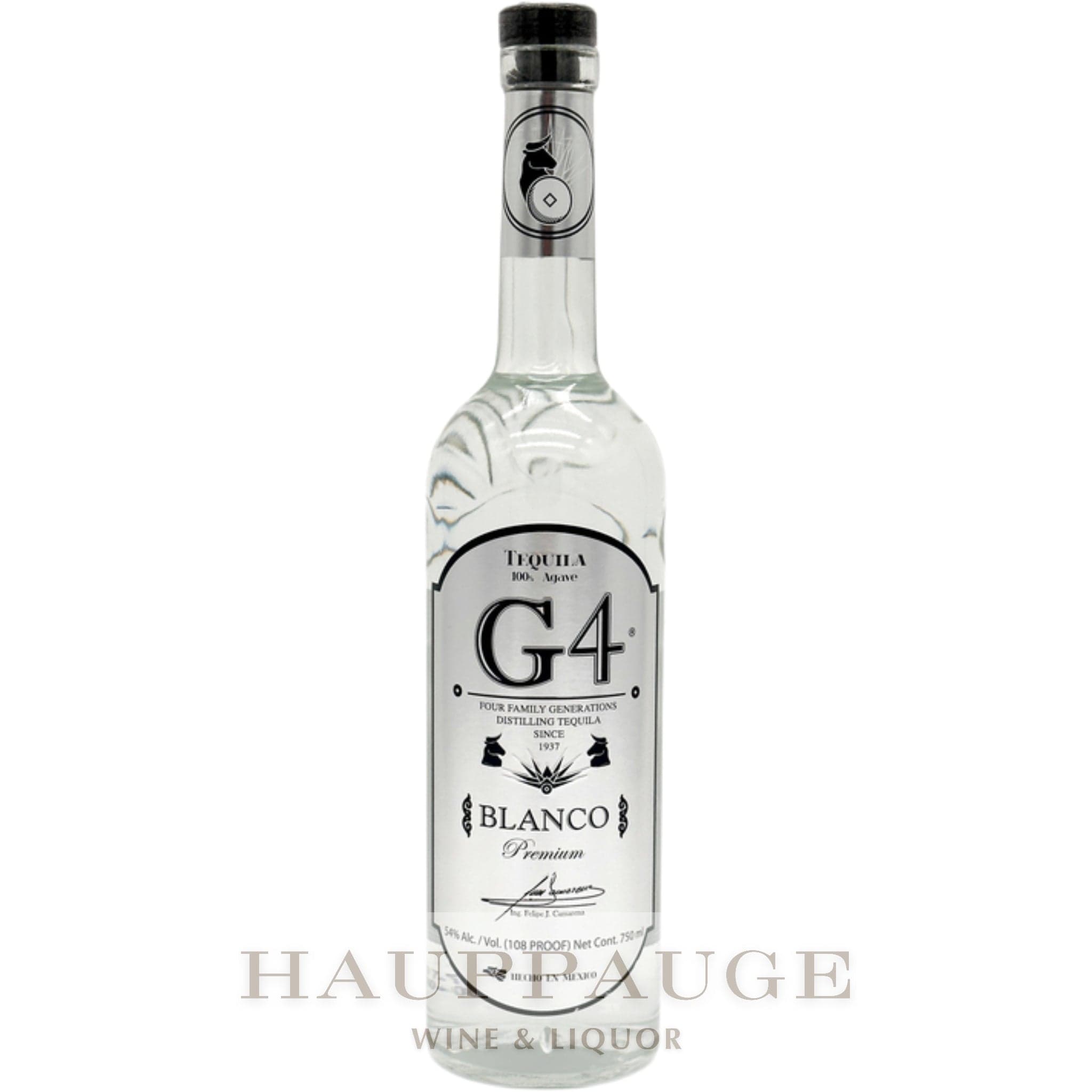 G4 Blanco 108 Proof Tequila