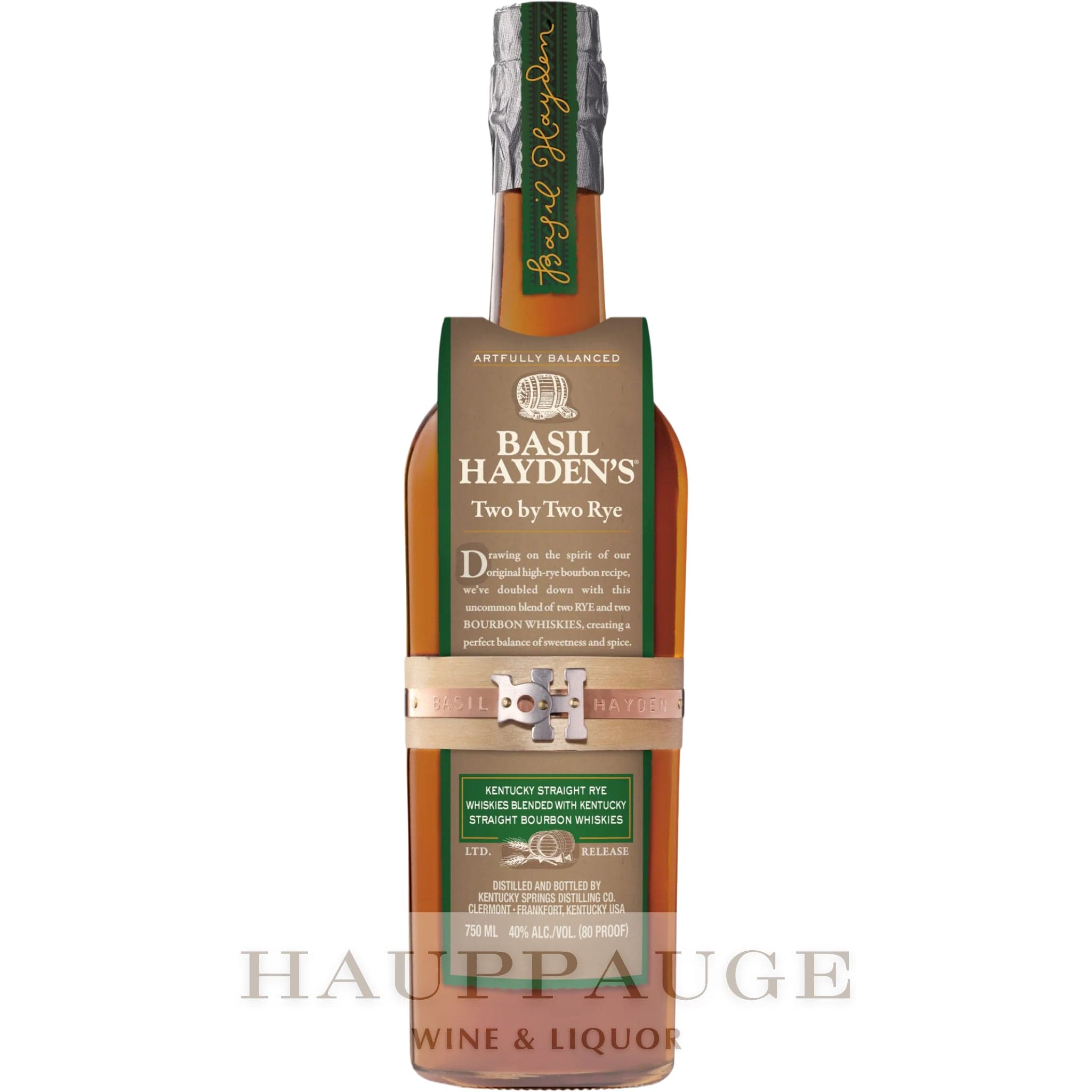 Basil Hayden's Two by Two Rye, 750mL
