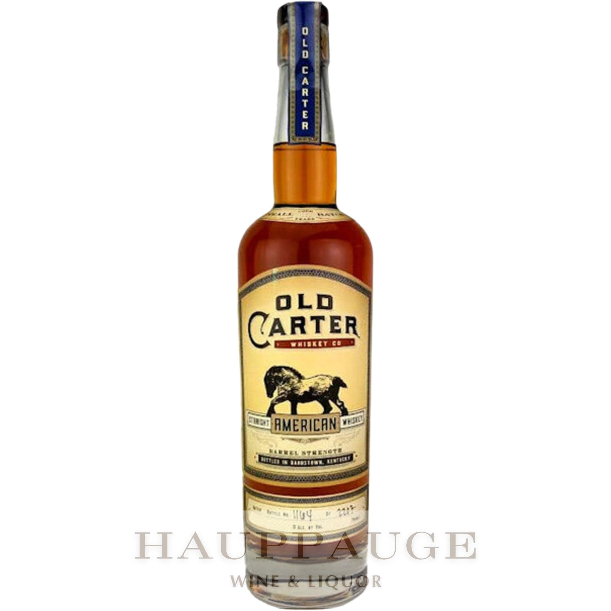 Old Carter Straight American Whiskey, 750mL
