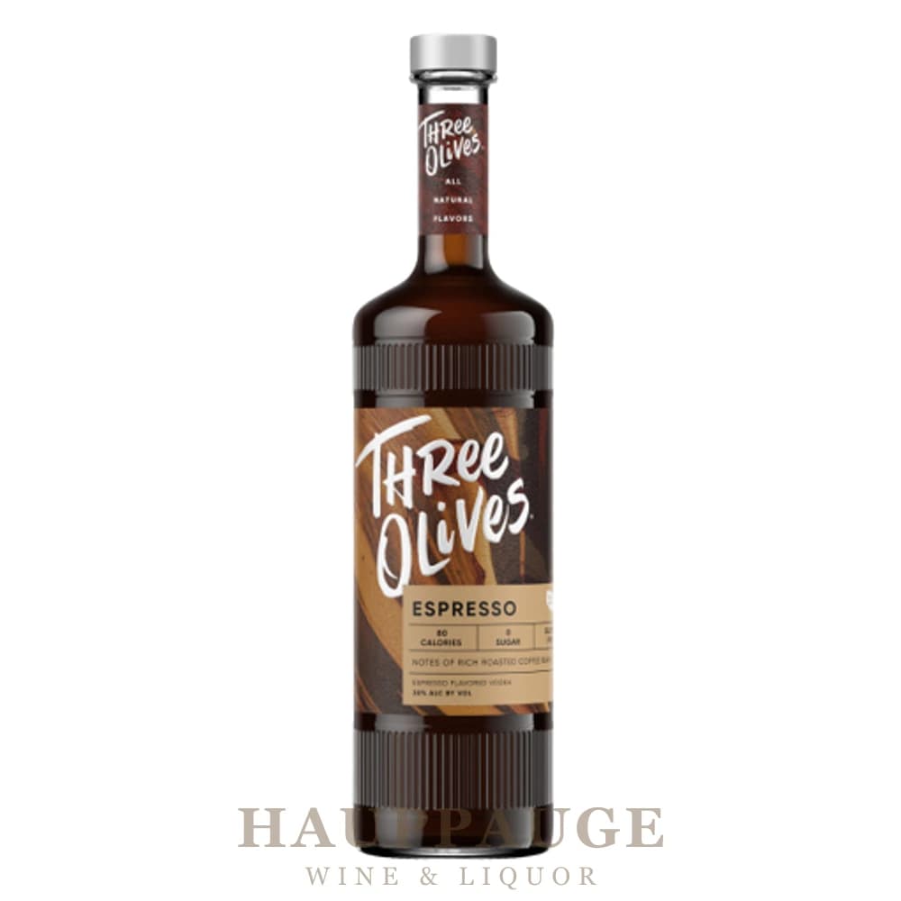 Three Olives Espresso Flavored Vodka, 1L