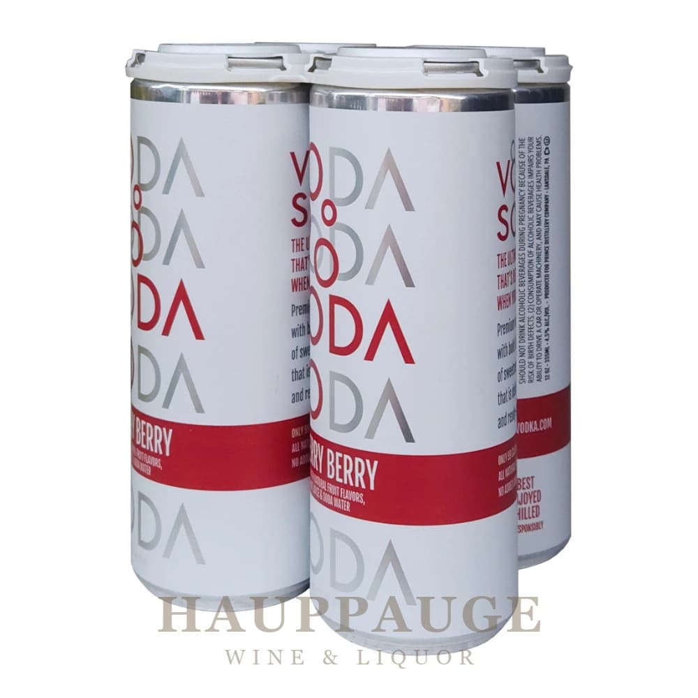 Voda Cherry Berry 4pk, 355mL