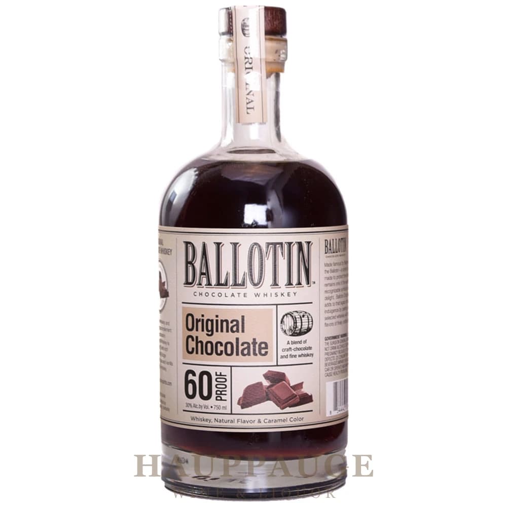 Ballotin Pb Chocolate Whiskey, 750mL