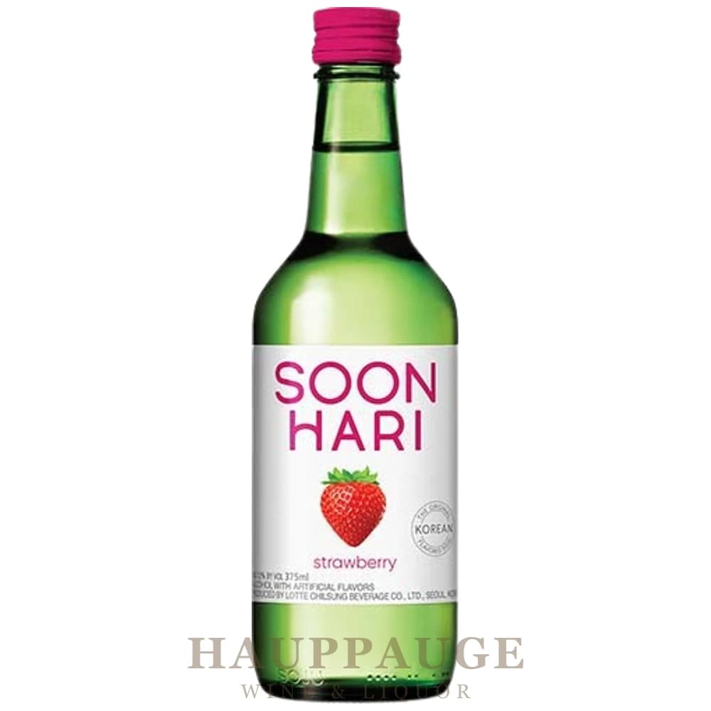Soon Hari Strawberry Soju, 375mL