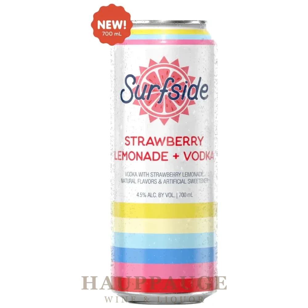 Surfside - Single Can Strawberry Lemonade, 375mL