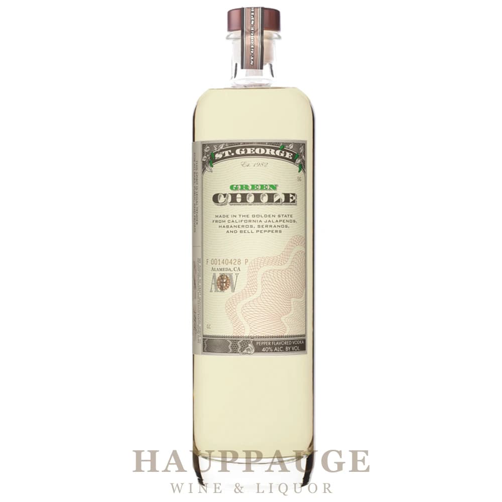 St. George Spirits Green Chile Vodka, 750mL