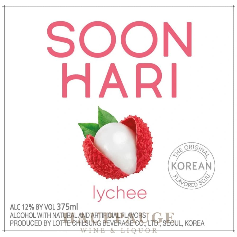 Soon Hari Lychee Soju, 375mL