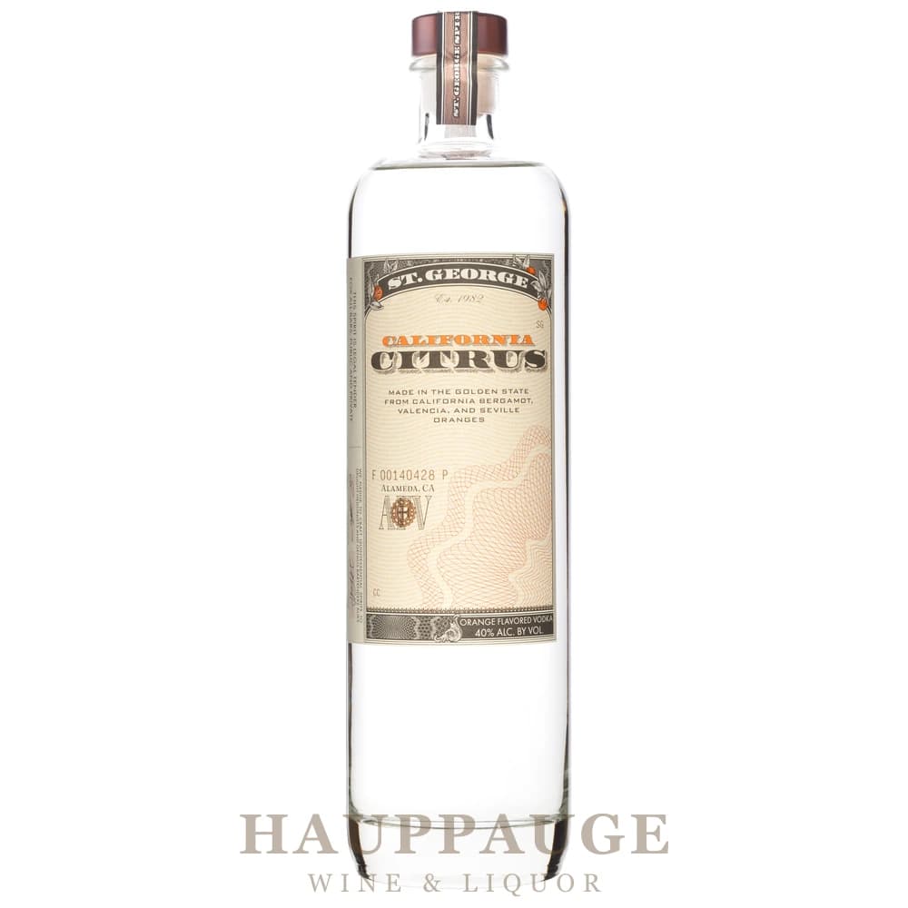 St. George Spirits California Citrus Vodka, 750mL