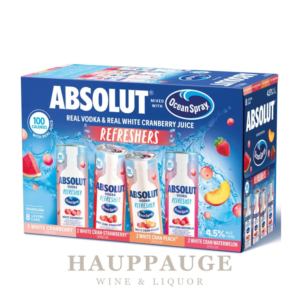Absolut Refreshers - 8pk, 375mL