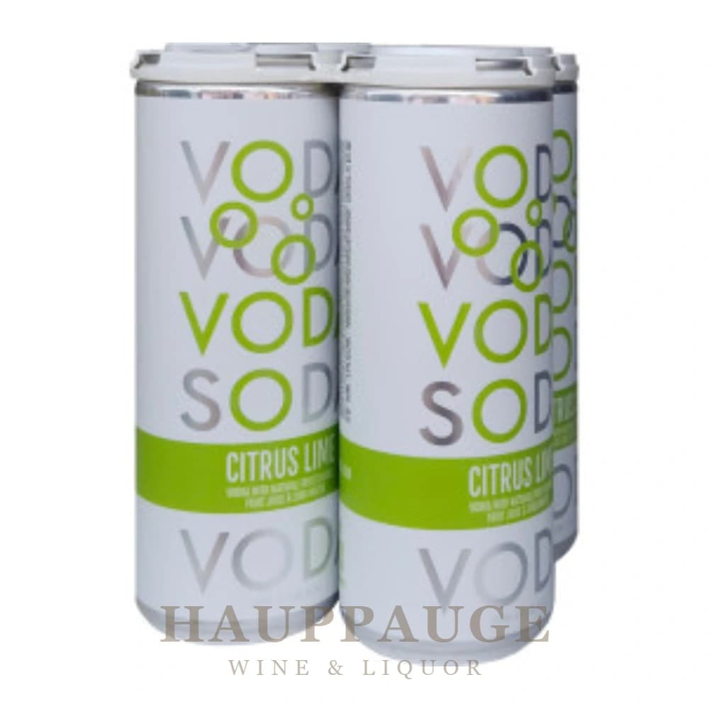 Voda Citrus Lime 4pk, 355mL