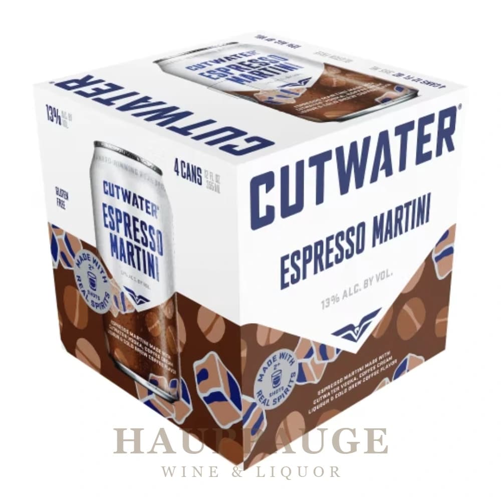 Cutwater Espresso Martini 4pk, 375mL