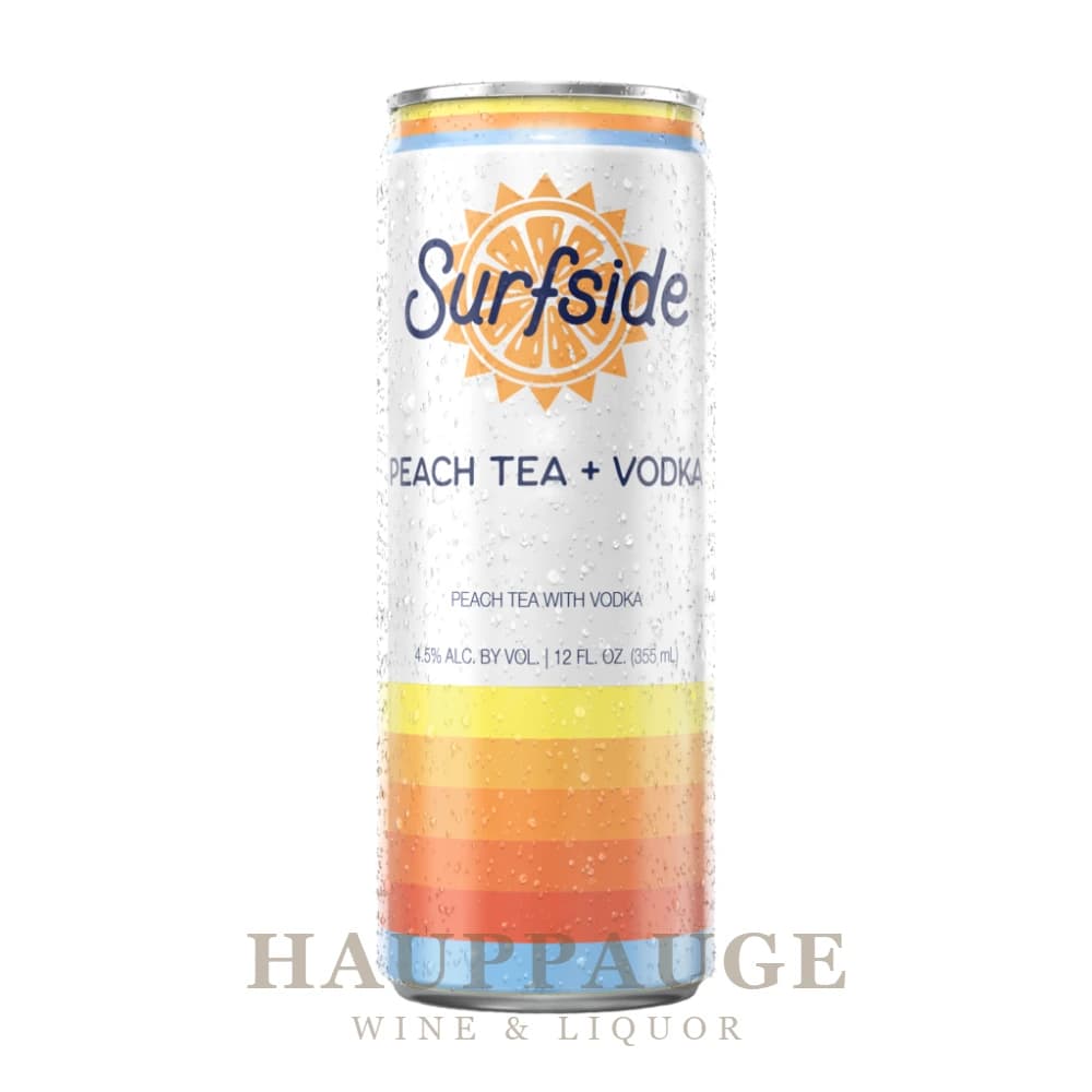 Surfside - Single Can Peach Tea, 375mL